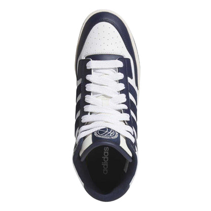 Black-White - Lifestyle - Adidas Mens Rapid Court High-top High Top Trainers