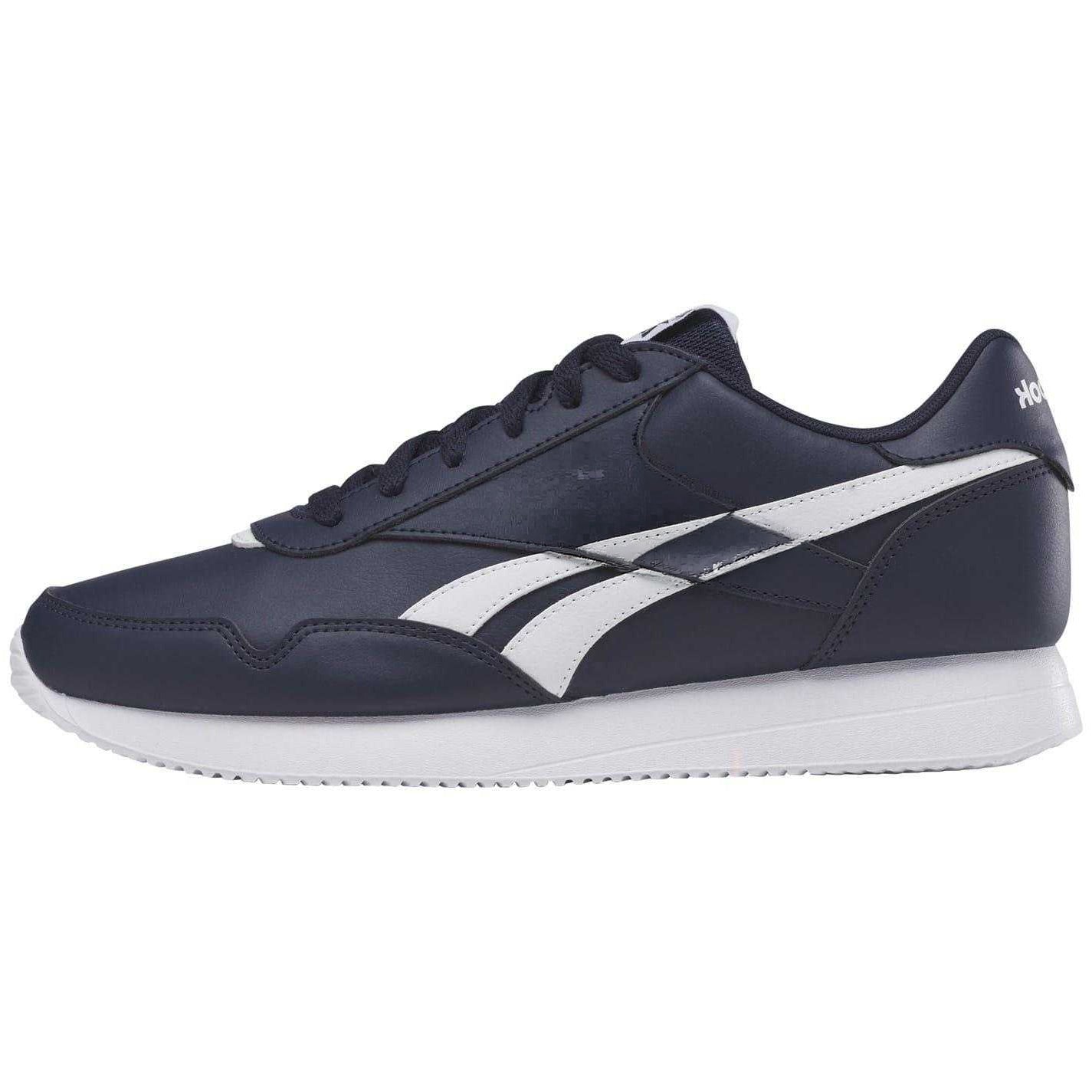 Navy-White - Back - Reebok Mens Jogger Lite Flat Trainers