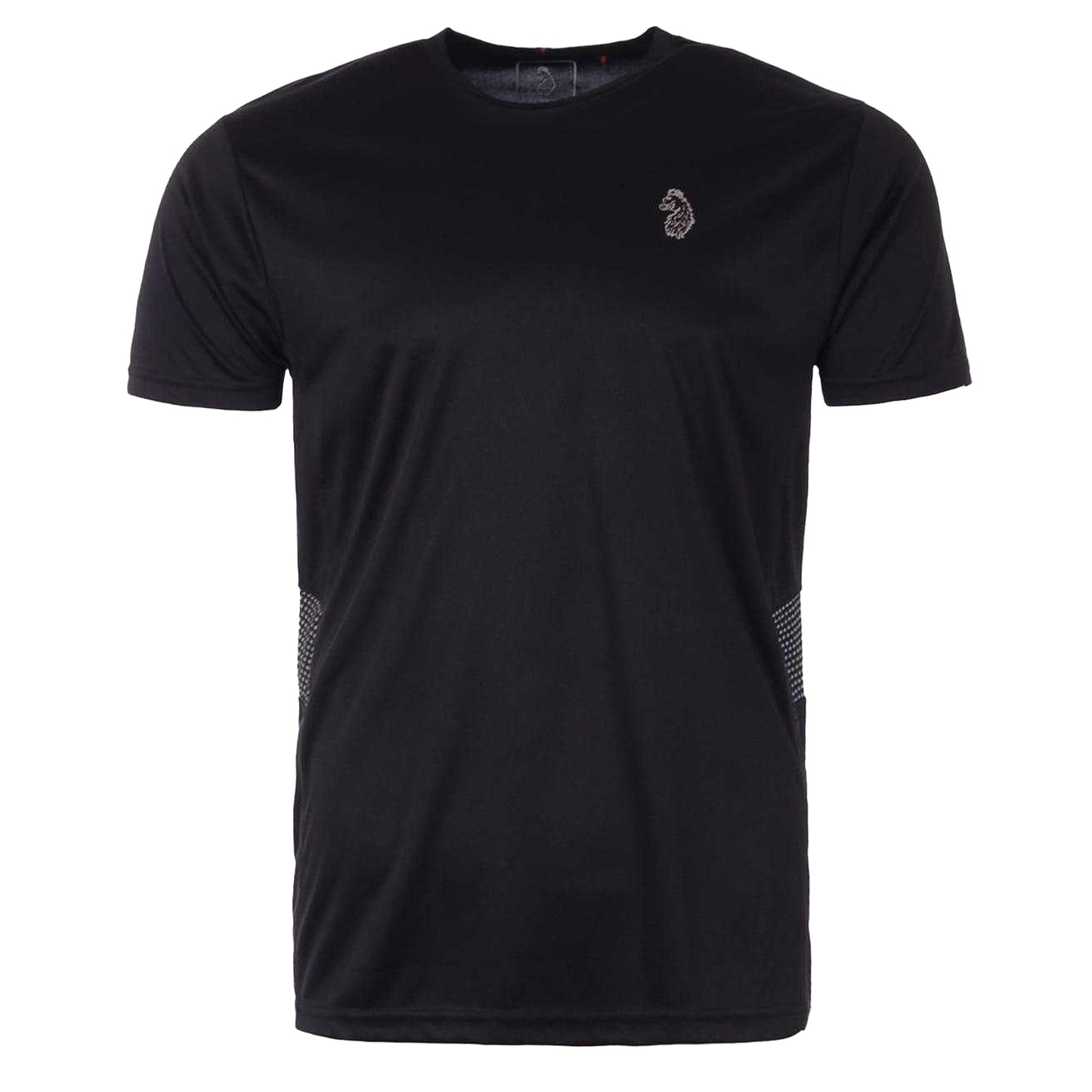 Black - Front - Luke 1977 Mens Chalk Performance Regular T-Shirt