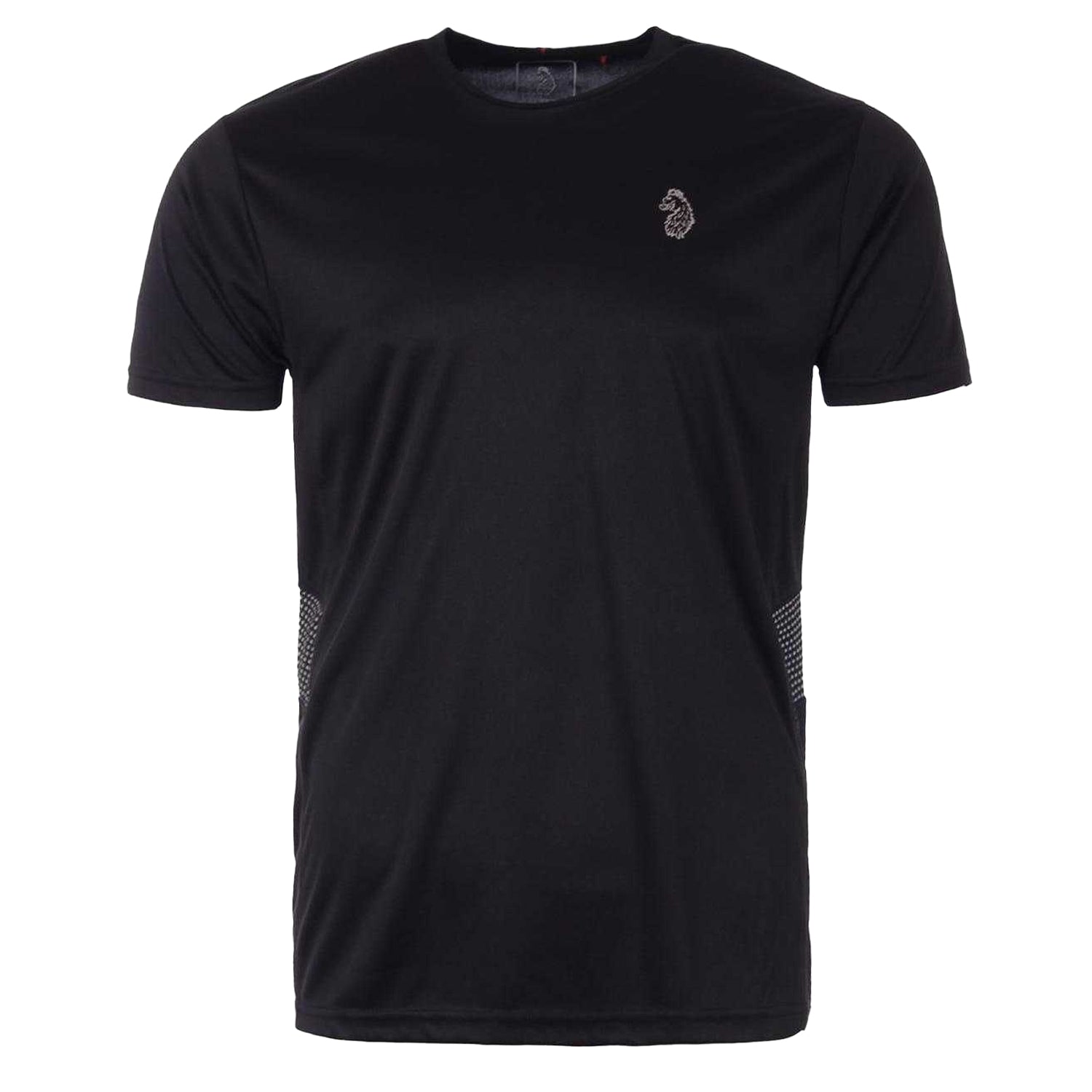 Black - Front - Luke 1977 Mens Chalk Performance Regular T-Shirt