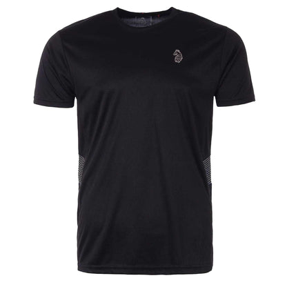 Black - Front - Luke 1977 Mens Chalk Performance Regular T-Shirt