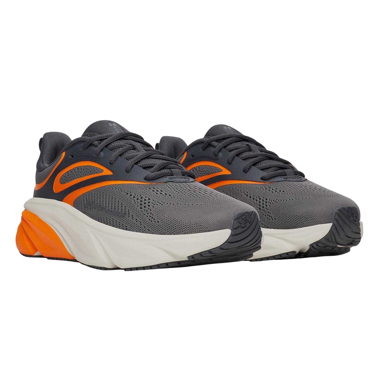 Castle Rock-Orange-Anthracite - Pack Shot - Under Armour Mens Rogue 6 Trainers