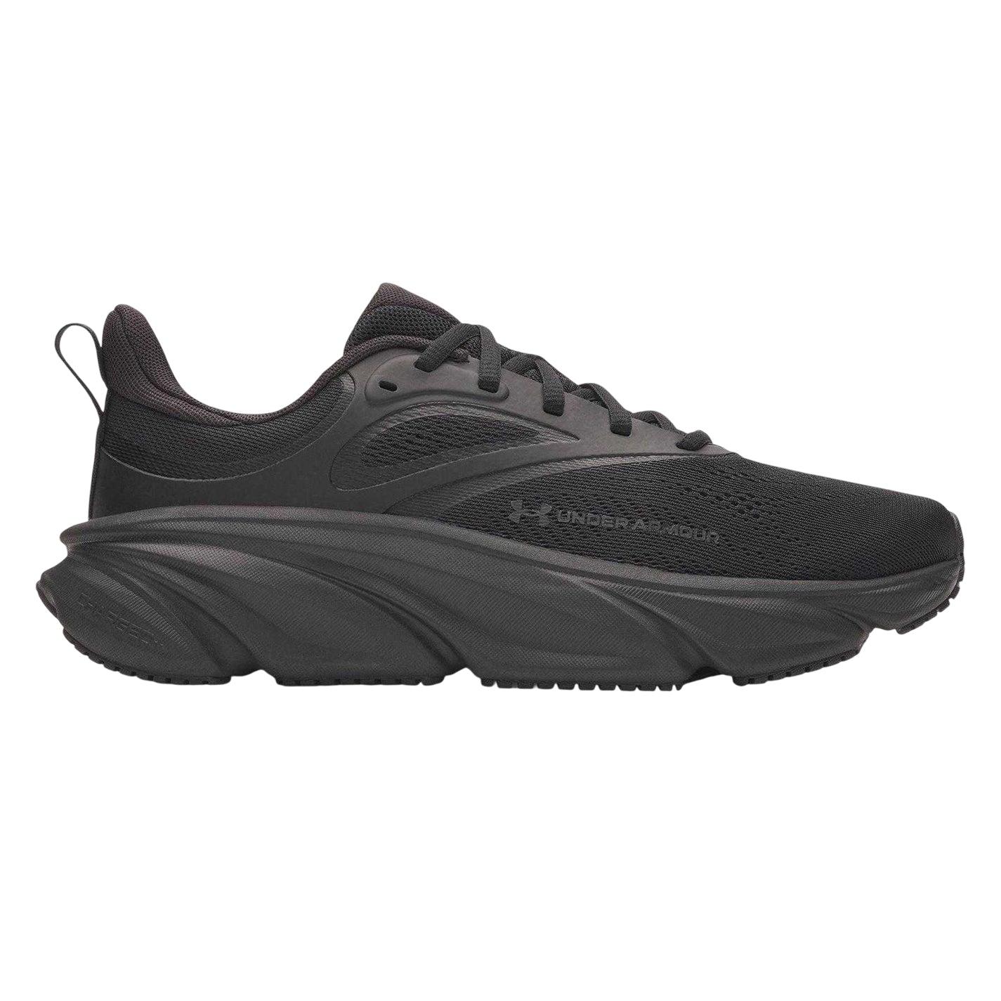 Triple Black - Front - Under Armour Mens Rogue 6 Trainers
