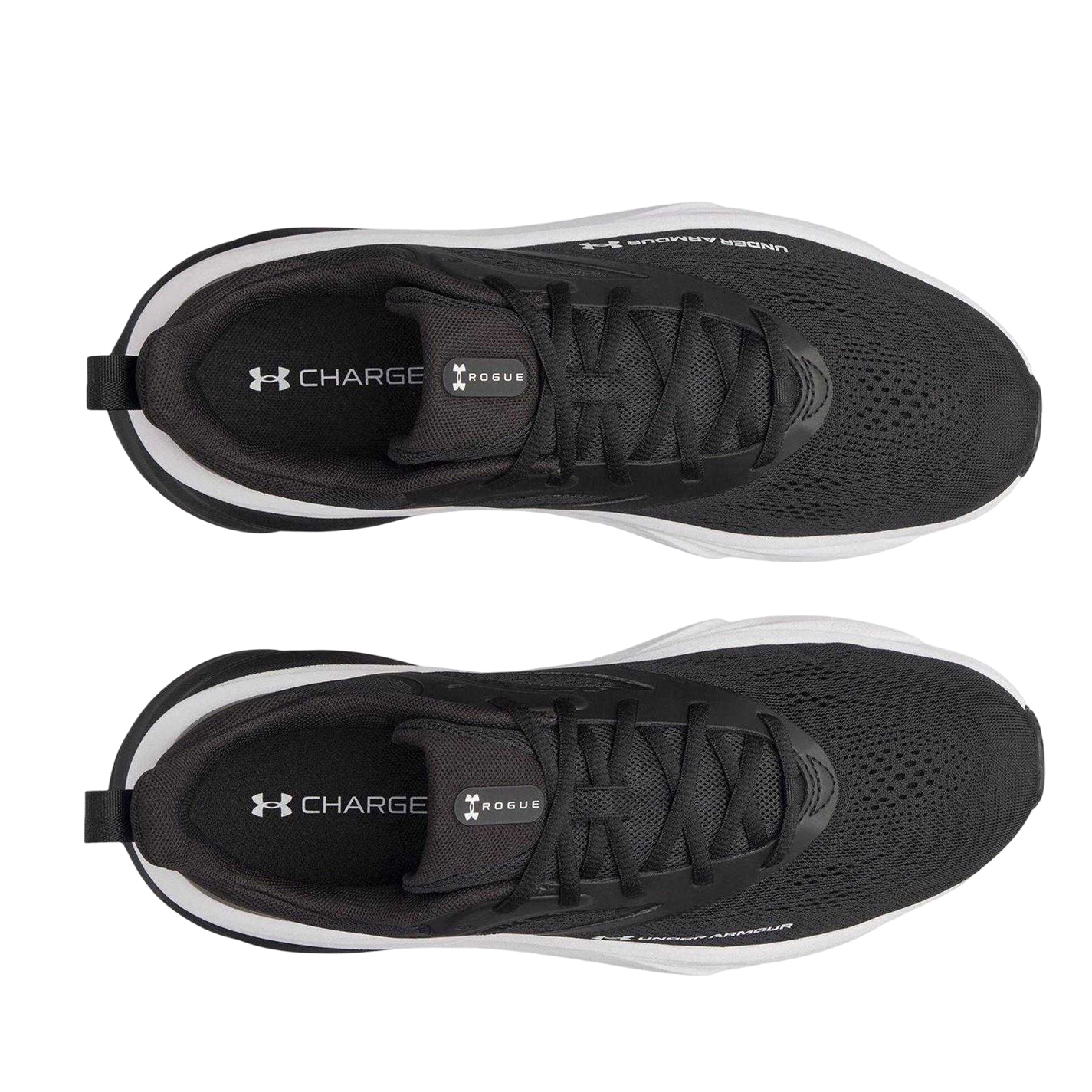 Black-White - Lifestyle - Under Armour Mens Rogue 6 Trainers