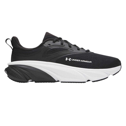 Black-White - Front - Under Armour Mens Rogue 6 Trainers