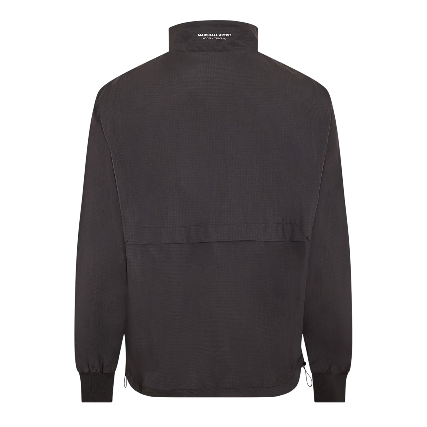 Black - Back - Boss Mens Zestart Patch Jacket