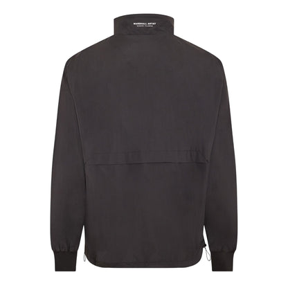 Black - Back - Boss Mens Zestart Patch Jacket