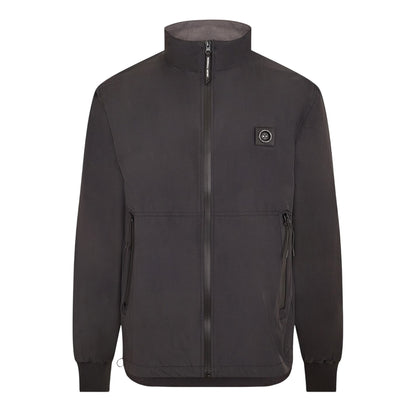 Black - Front - Boss Mens Zestart Patch Jacket