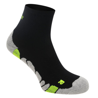 Black - Back - Karrimor Childrens-Kids Ankle Socks (Pack of 2)