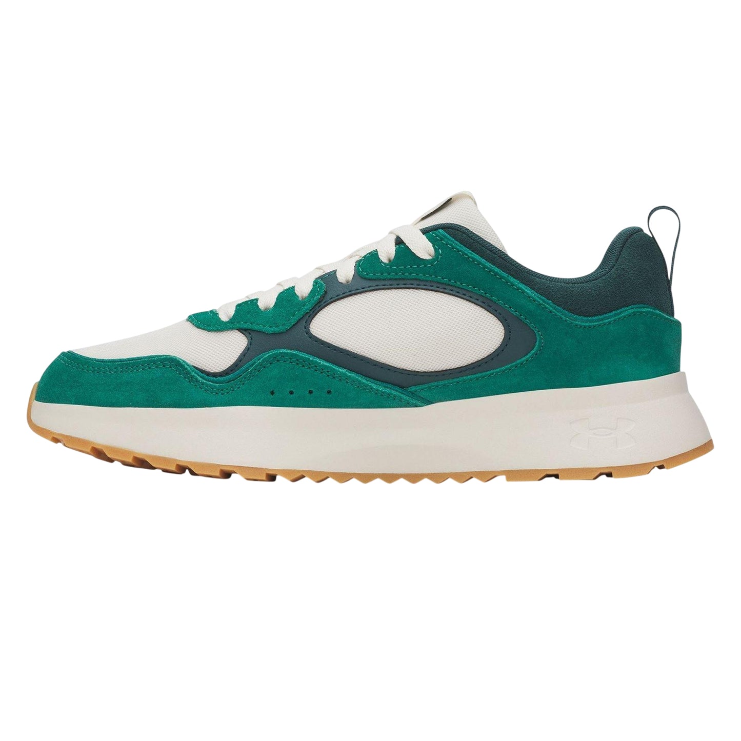 Green-Stone - Back - Under Armour Mens Suede Trainers