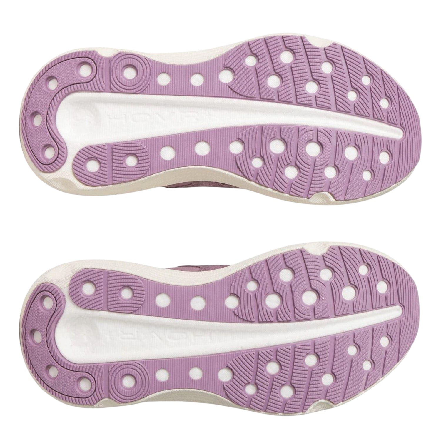 Purple - Lifestyle - Under Armour Womens-Ladies Elite Cushioned Breathable Trainers