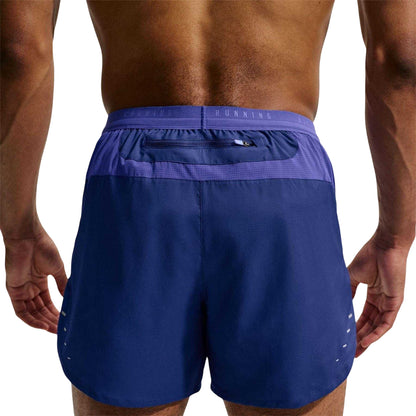 Deep Royal Blue - Back - Nike Mens Stride Running Shorts