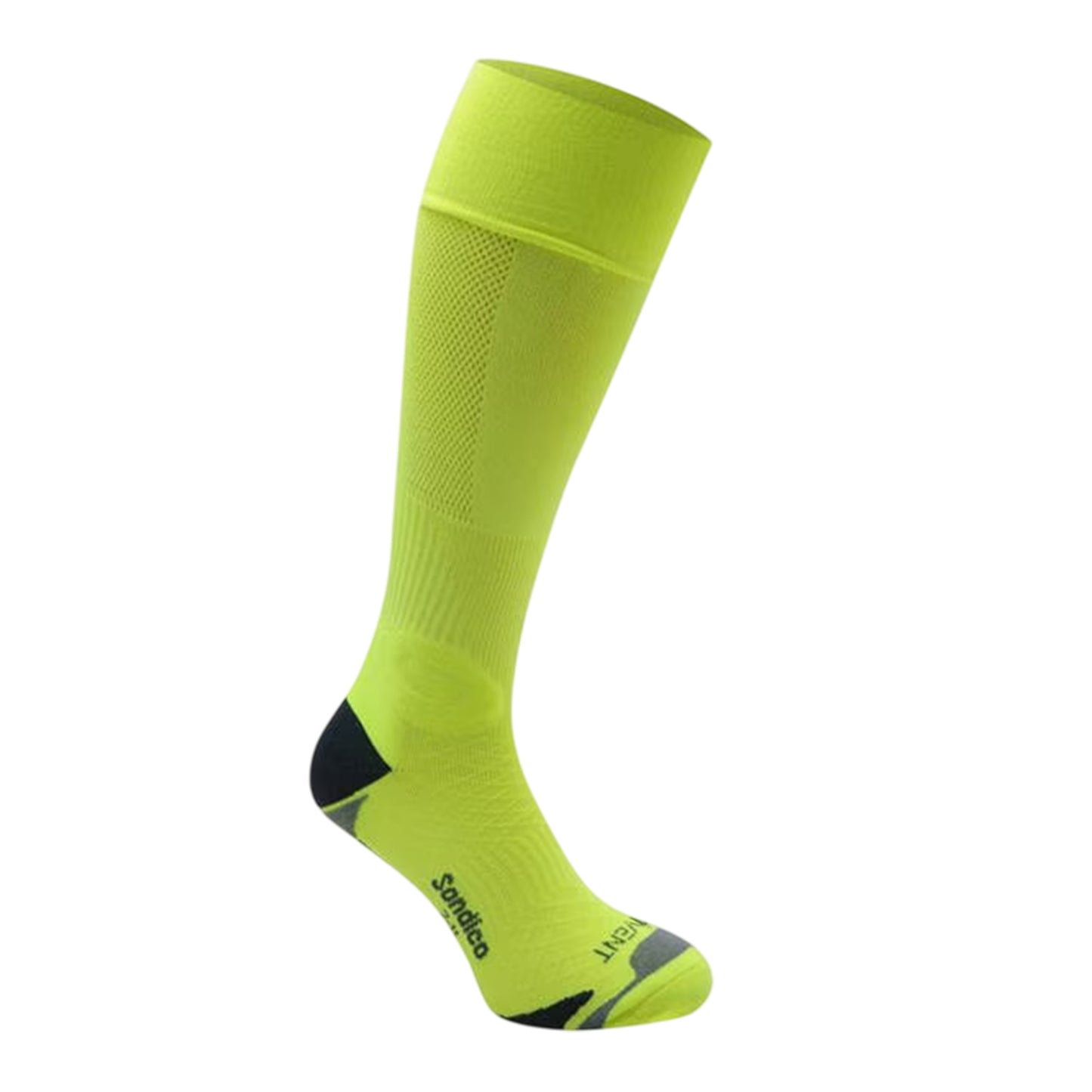 Fluorescent Yellow - Front - Sondico Childrens-Kids Elite Football Socks