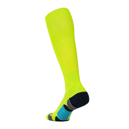 Lime - Back - Sondico Childrens-Kids Elite Football Socks