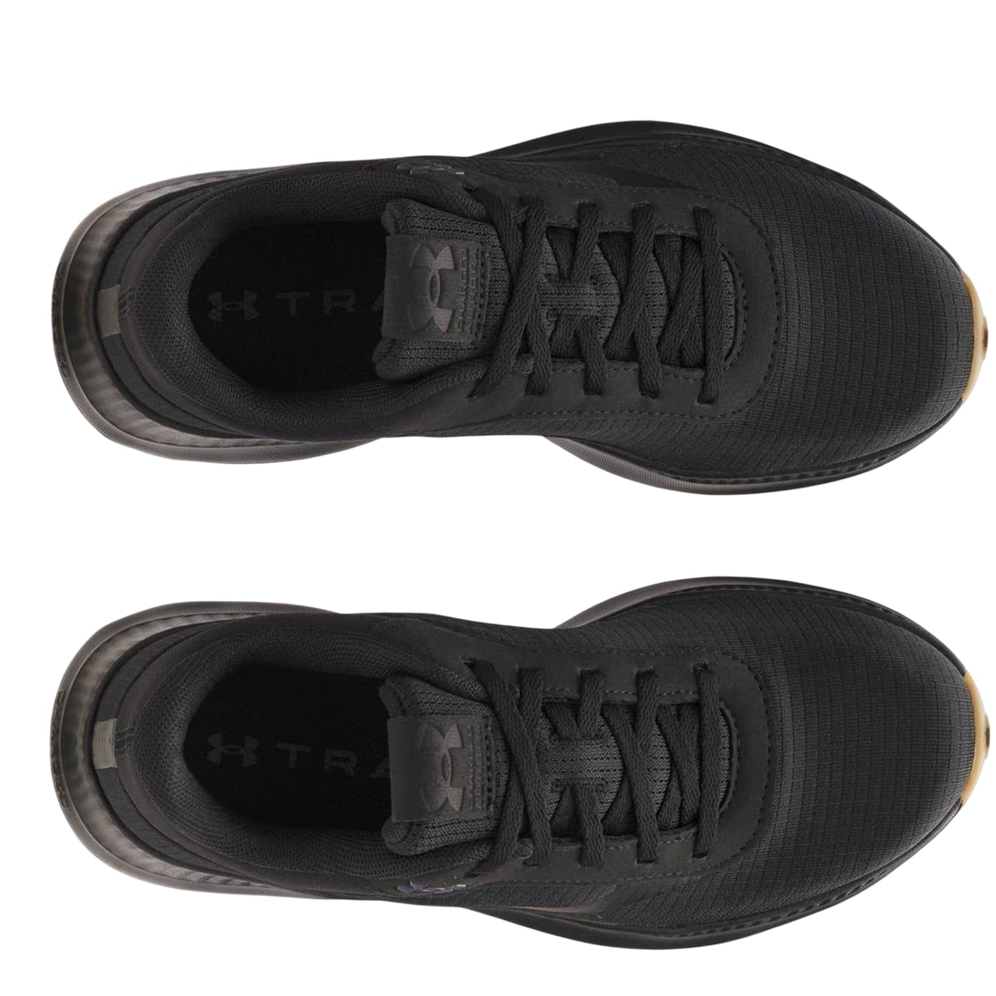 Black-Gum - Side - Under Armour Womens-Ladies Aurora Trainers