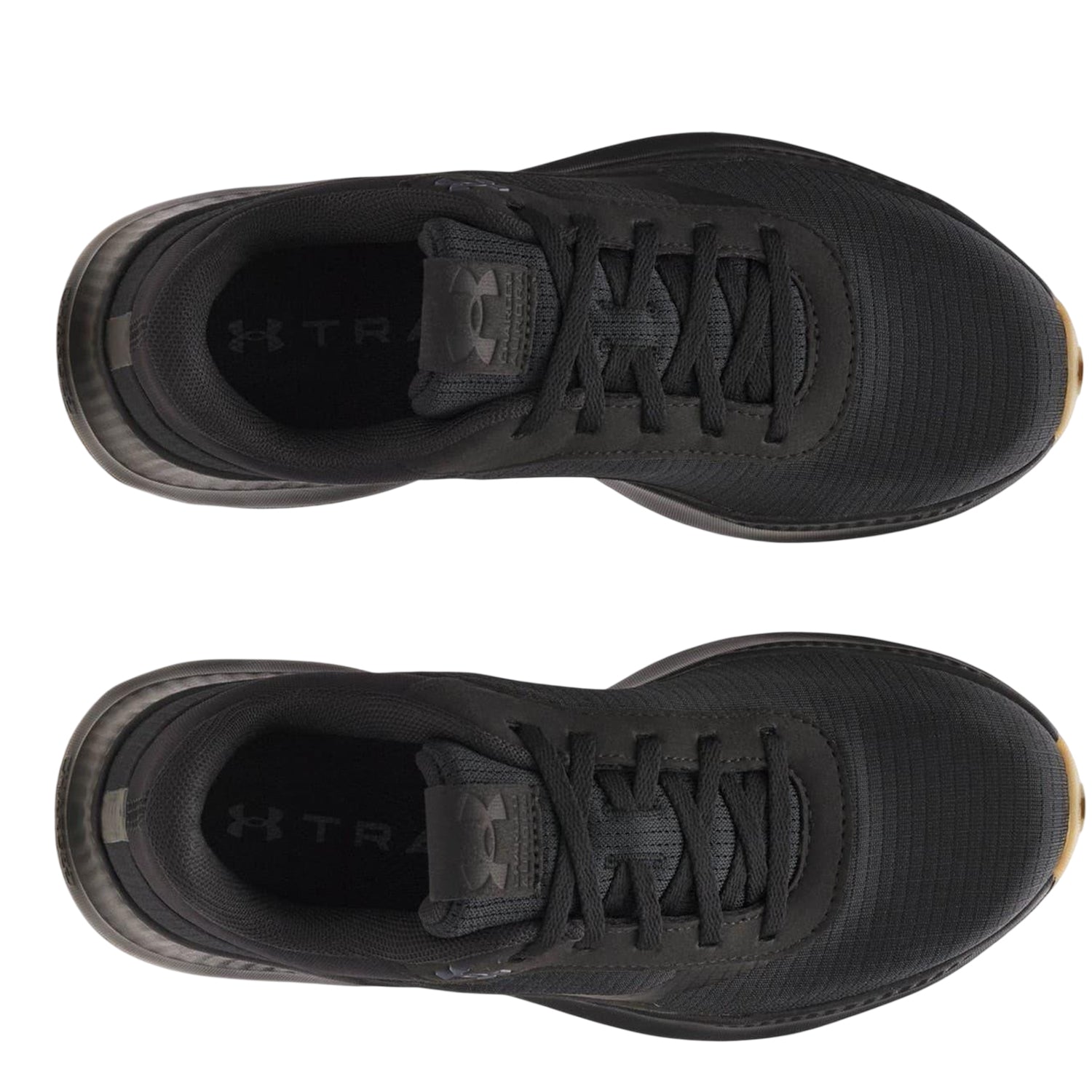 Black-Gum - Side - Under Armour Womens-Ladies Aurora Trainers