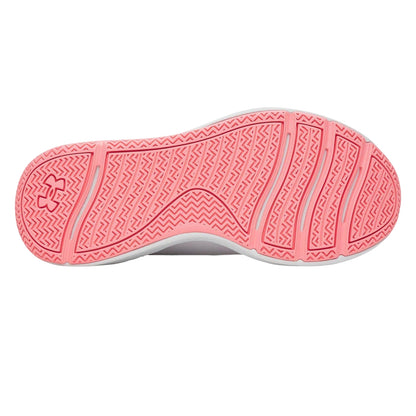 Grey-Pink - Lifestyle - Under Armour Womens-Ladies Aurora Trainers