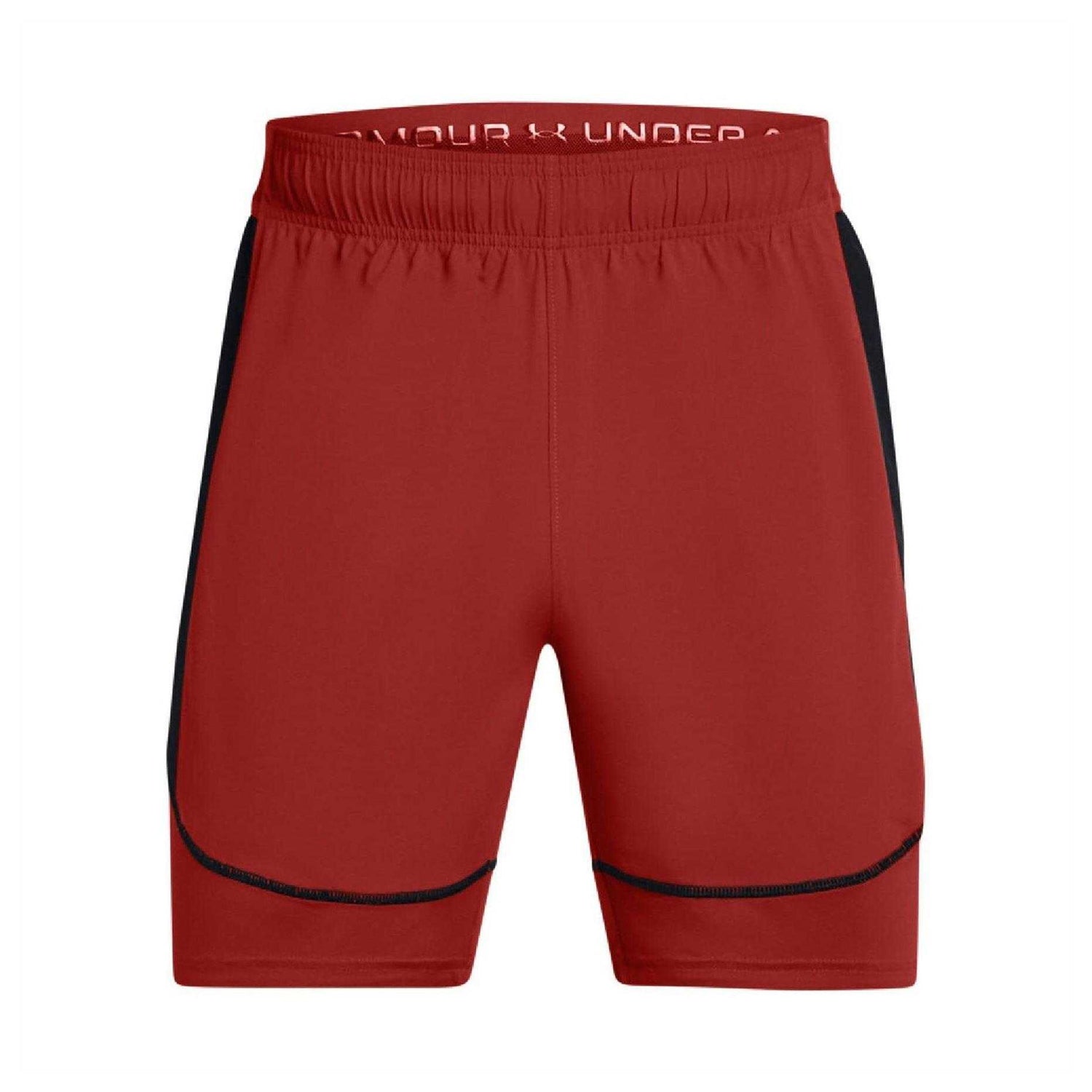 Orange - Front - Under Armour Mens Challenger Athletic Performance Shorts
