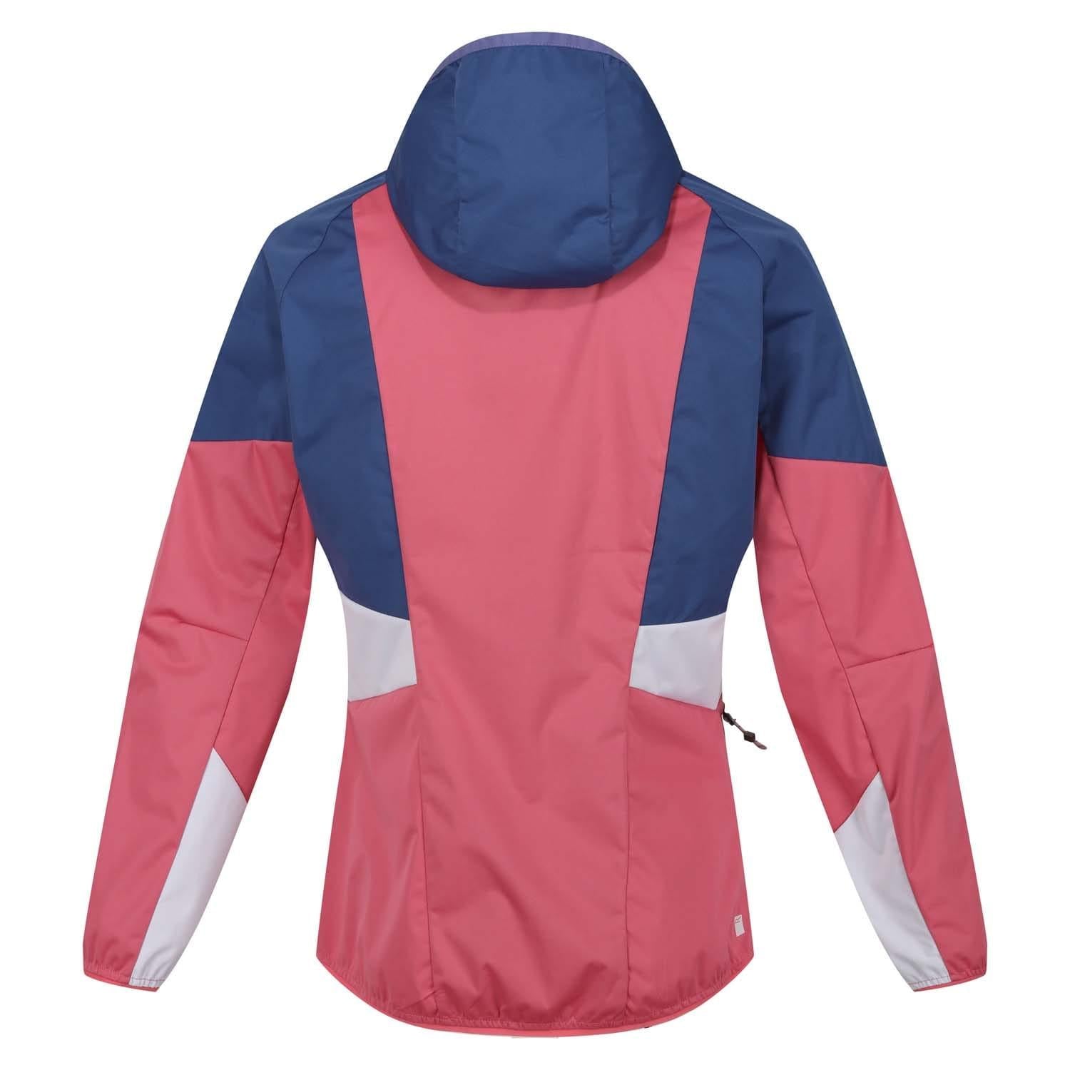 Fruit Dove-Dusty Denim - Back - Regatta Womens-Ladies Tarvos V Colour Block Lightweight Soft Shell Jacket