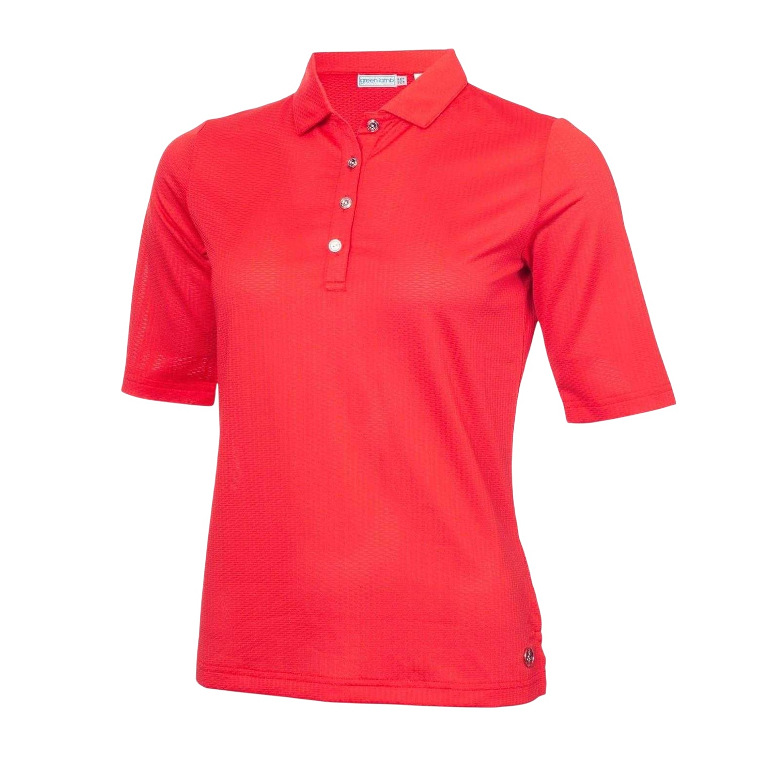 Poppy - Front - Calvin Klein Womens-Ladies Performance Golf Polo Shirt