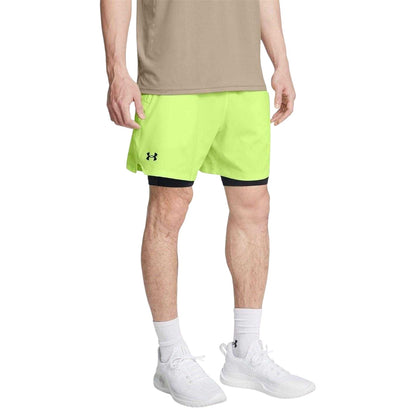 Green - Lifestyle - Under Armour Mens Vanish 2 in 1 Shorts