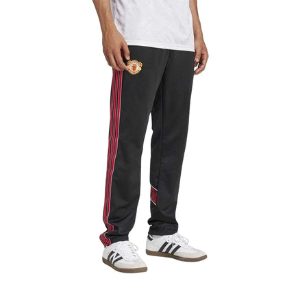 Black - Lifestyle - Adidas Mens Manchester United FC Tracksuit Bottoms
