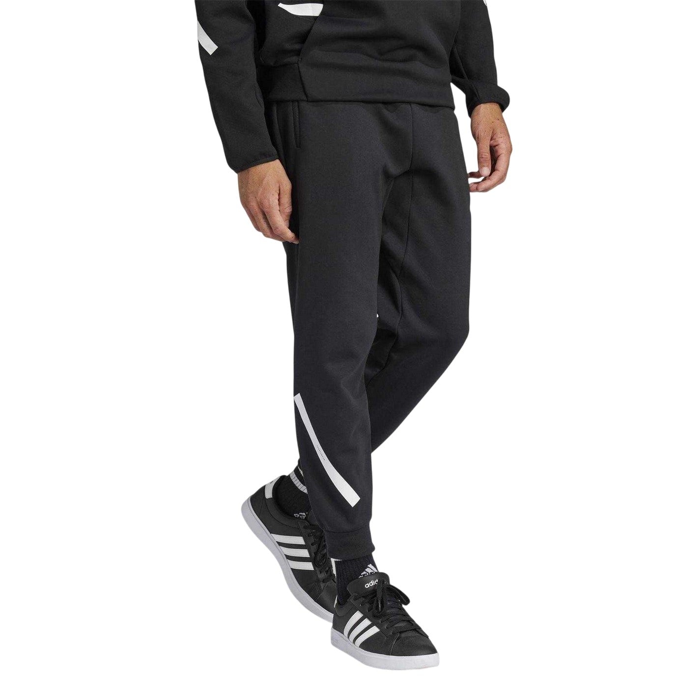 Black - Pack Shot - Adidas Mens Z.N.E. Sweatpants