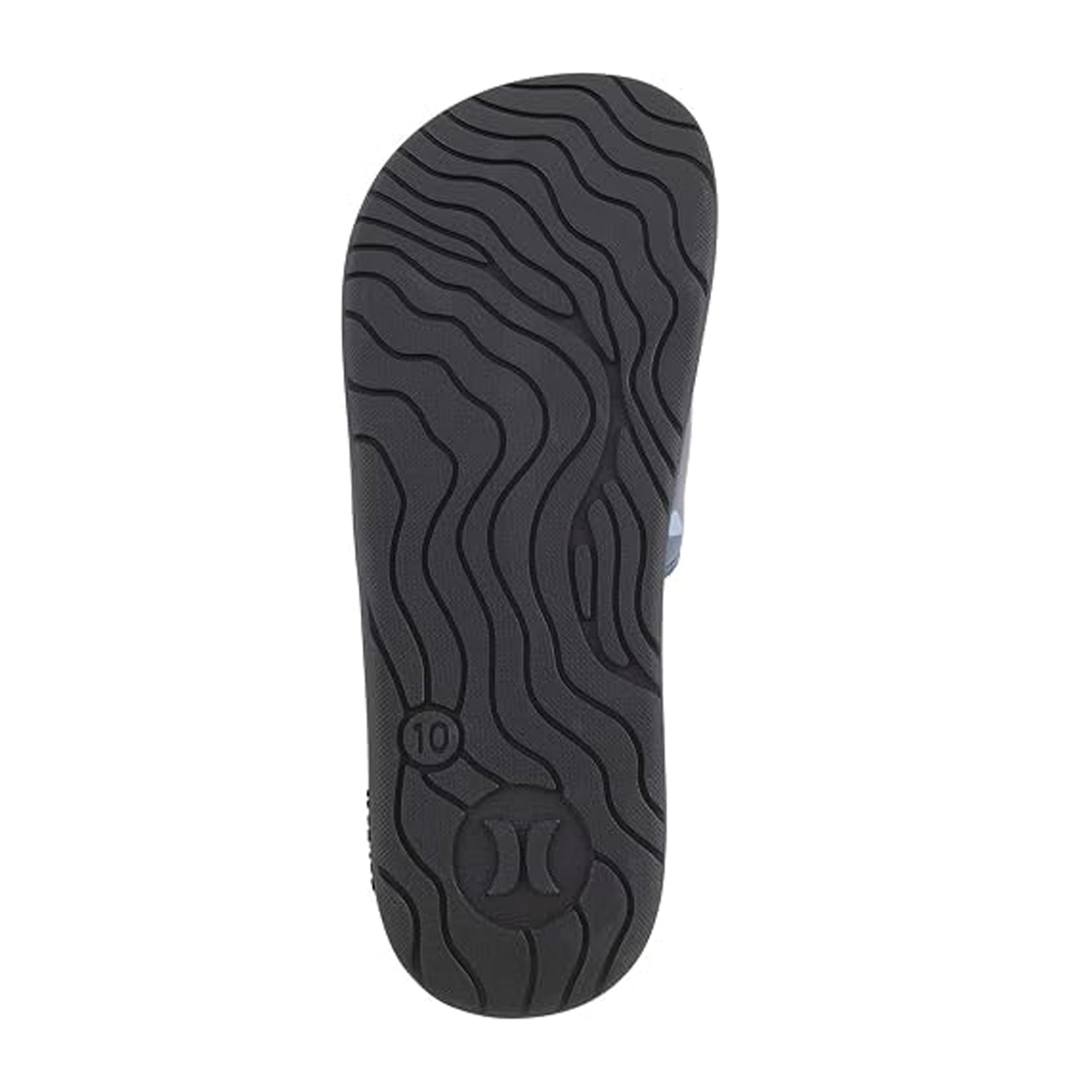 Navy-Brown Combo - Side - Hurley Mens Vel Camouflage Slides