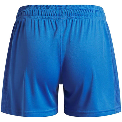Atlantic Blue - Back - Under Armour Childrens-Kids Moisture Wicking Shorts