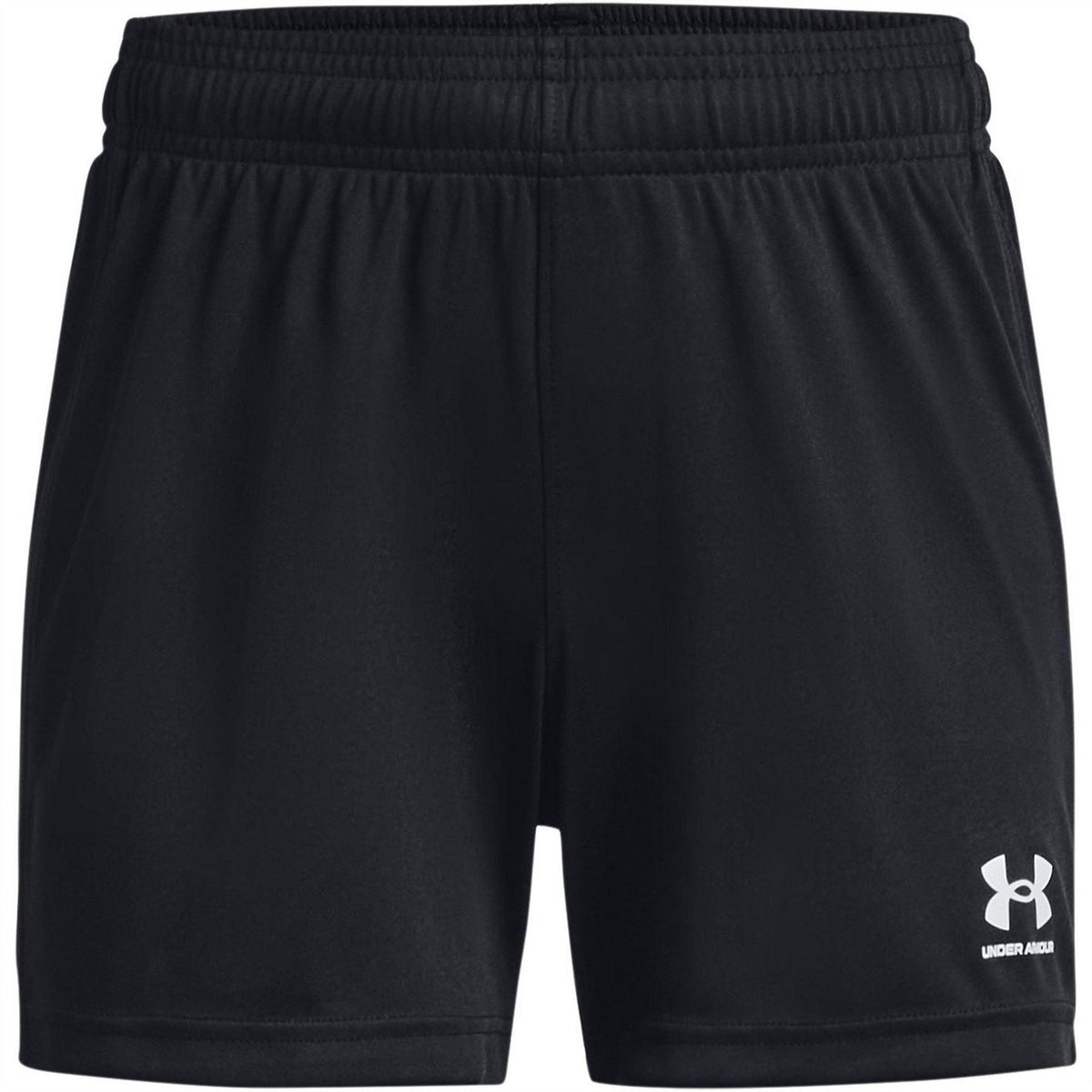 Black - Front - Under Armour Childrens-Kids Moisture Wicking Shorts