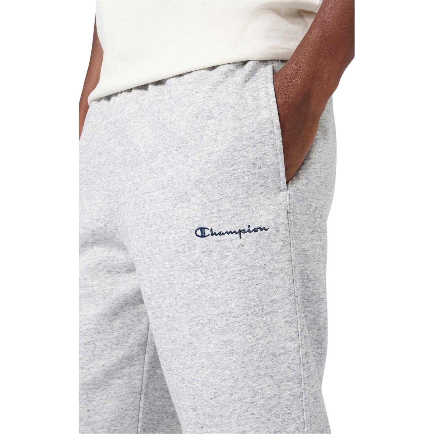 Grey - Side - Champion Mens Icons Sweatpants