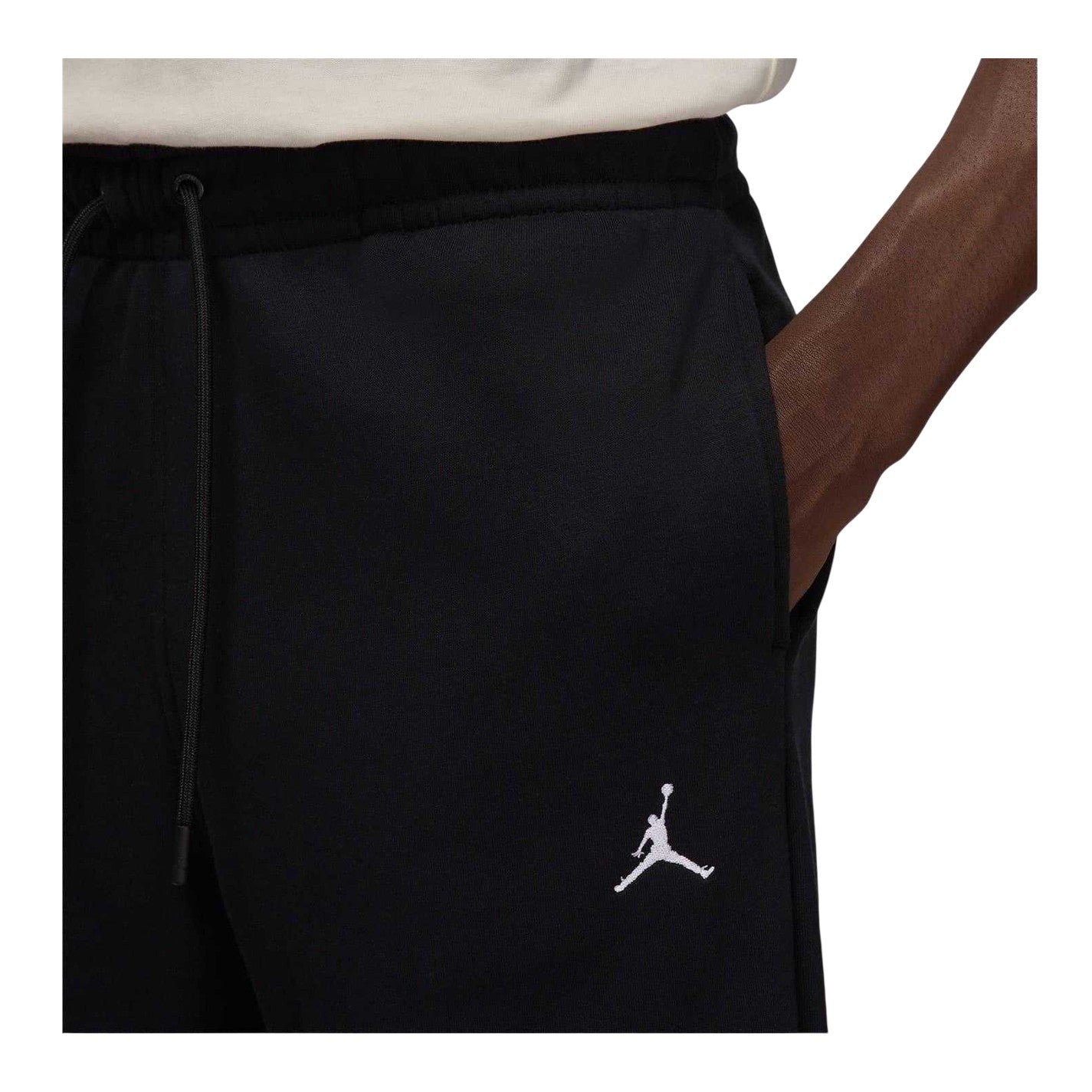 Black - Side - Nike Mens Essential Fleece Joggers