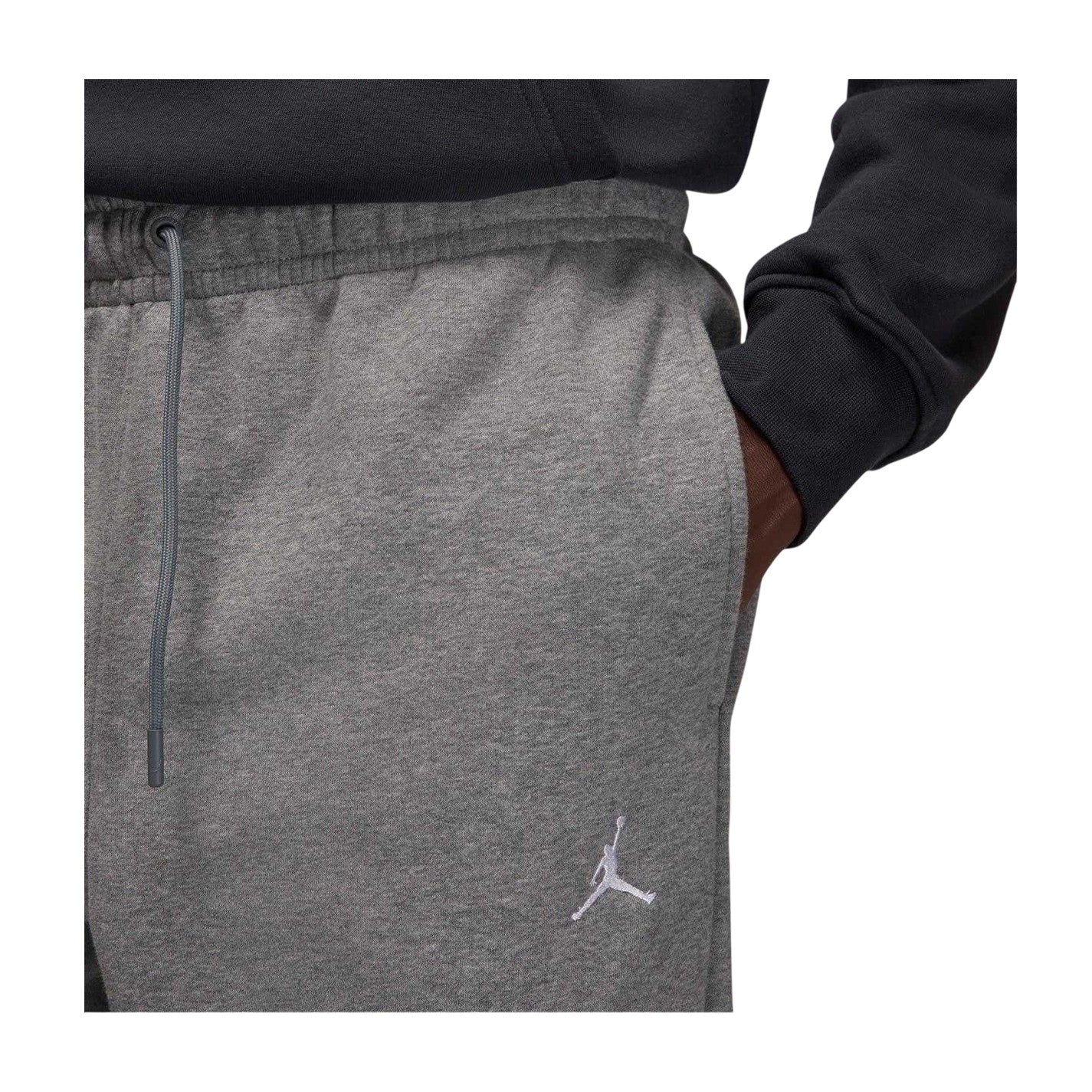 Carbon-Black - Side - Nike Mens Essential Fleece Joggers