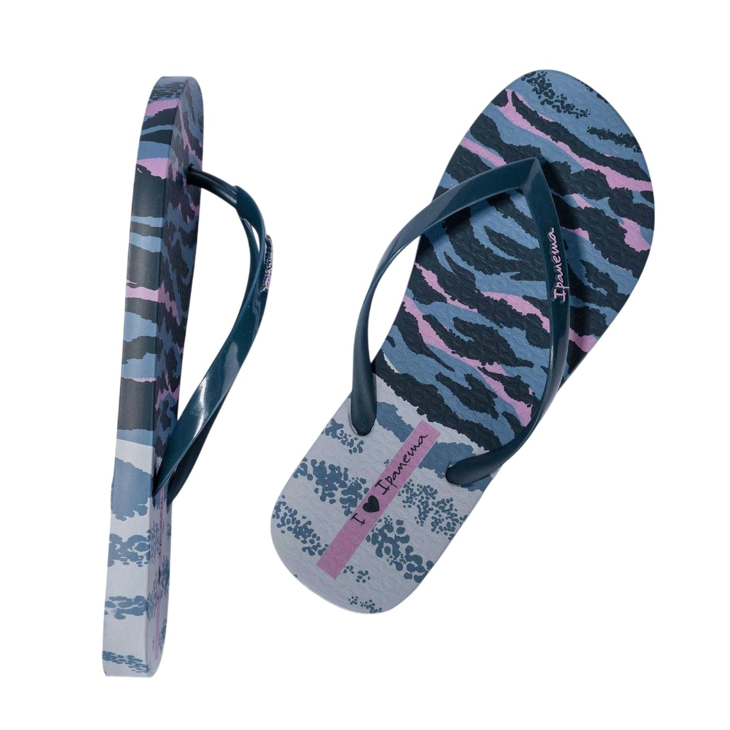 Blue Print - Lifestyle - Ipanema Womens-Ladies Zebra Flat Flip Flops