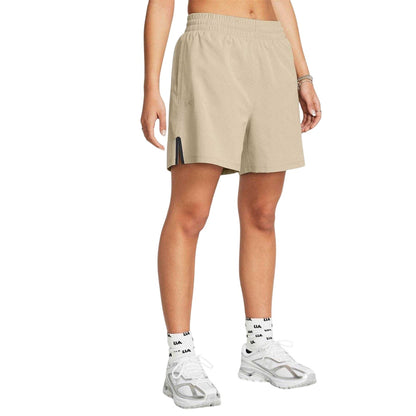 Brown - Lifestyle - Under Armour Womens-Ladies Vent Training Shorts