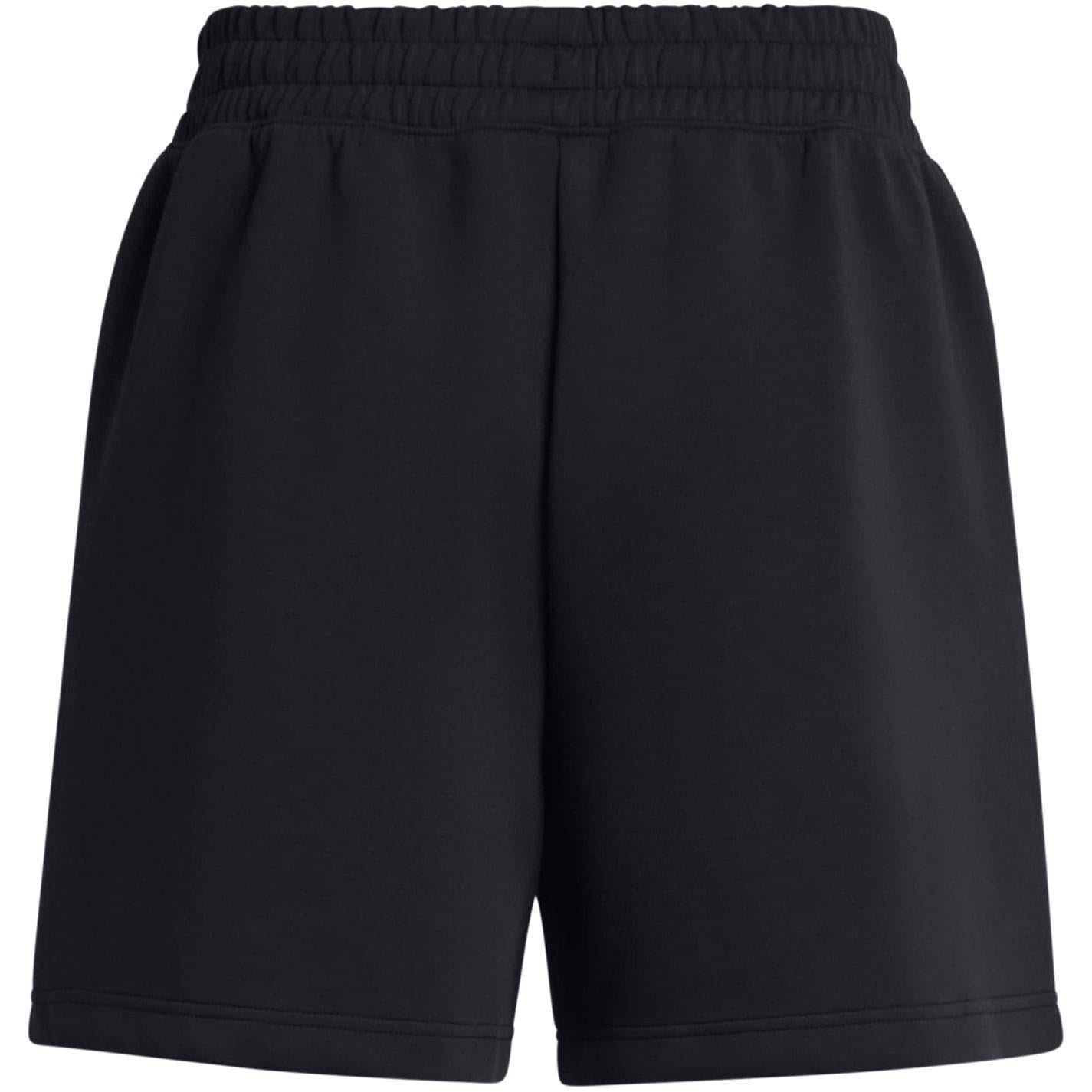 Black - Back - Under Armour Womens-Ladies Performance Training Shorts