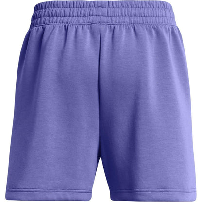 Purple - Back - Under Armour Womens-Ladies Performance Training Shorts