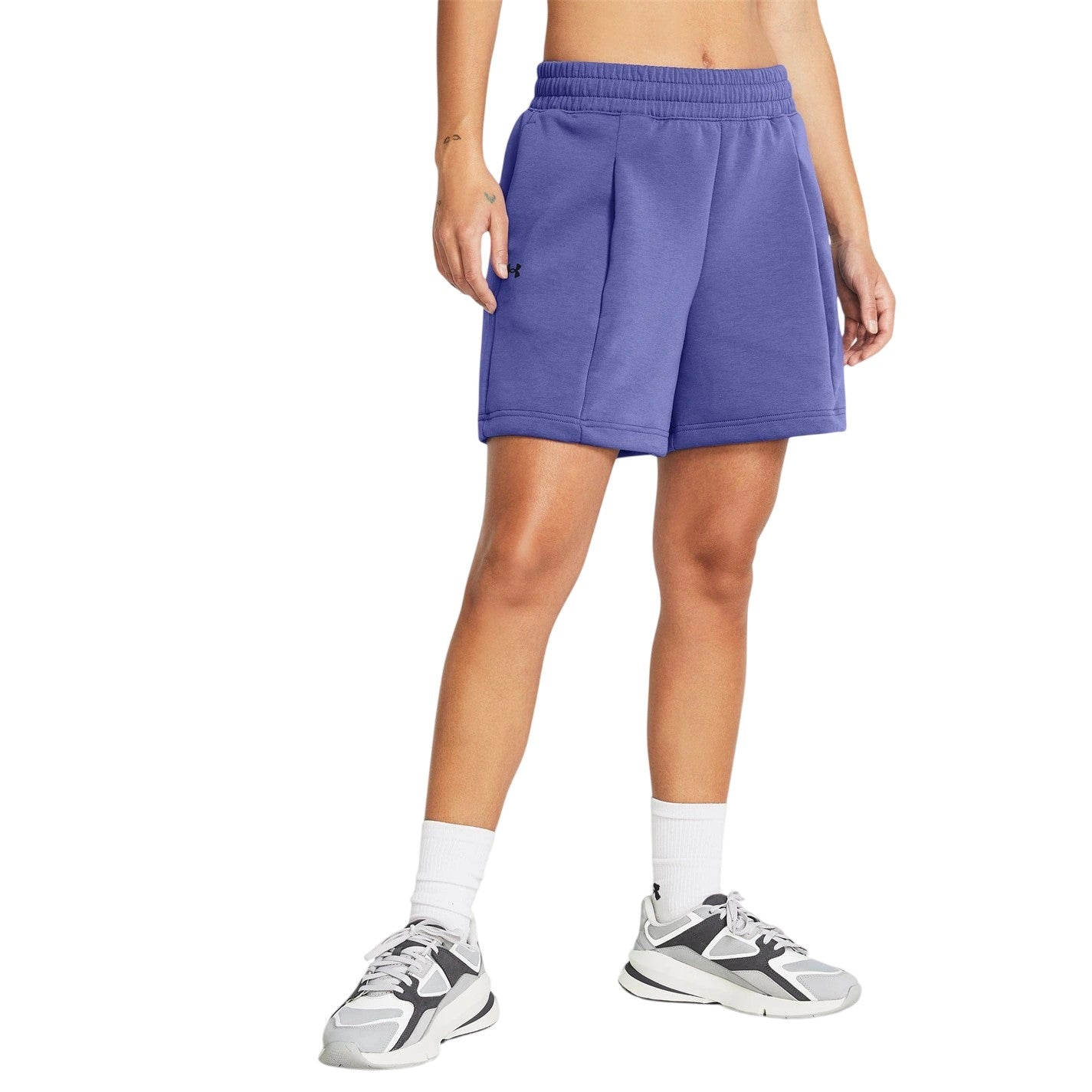 Purple - Lifestyle - Under Armour Womens-Ladies Performance Training Shorts