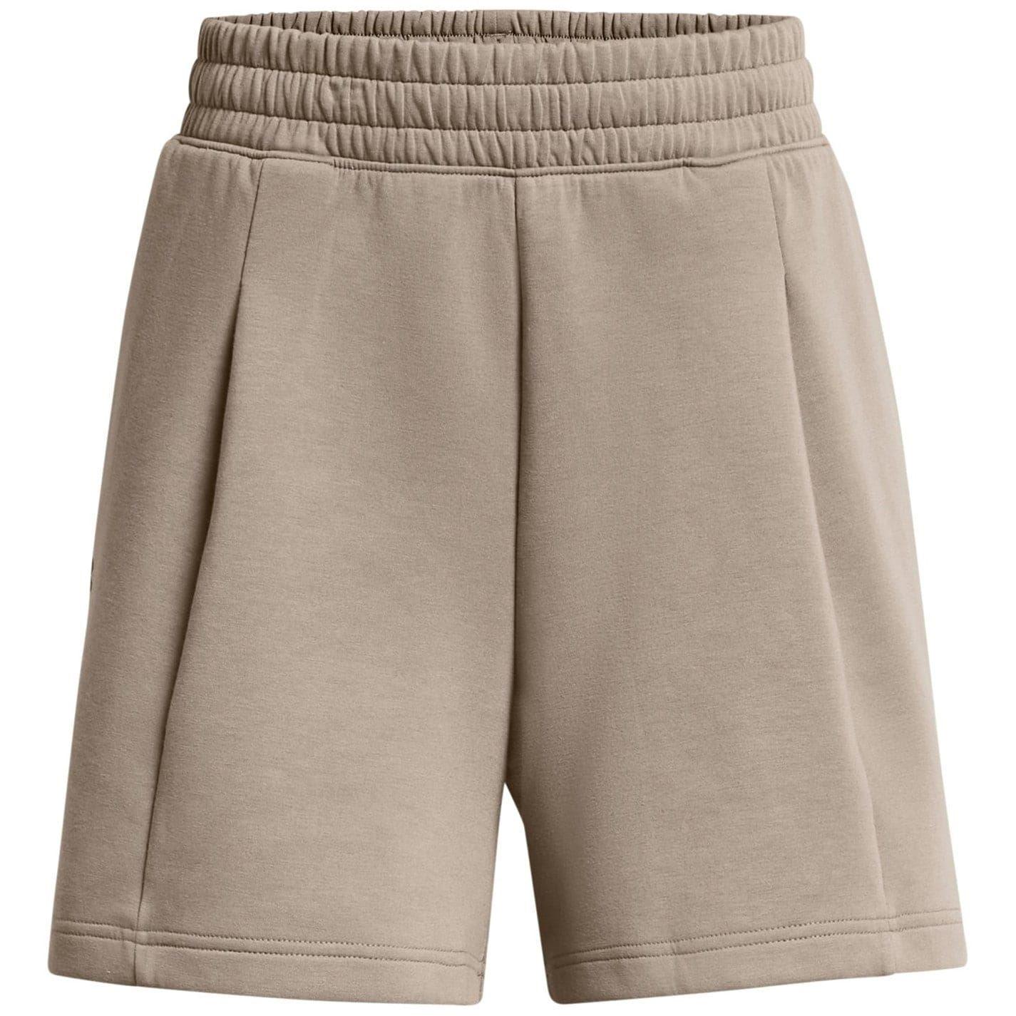 Brown - Front - Under Armour Womens-Ladies Performance Training Shorts