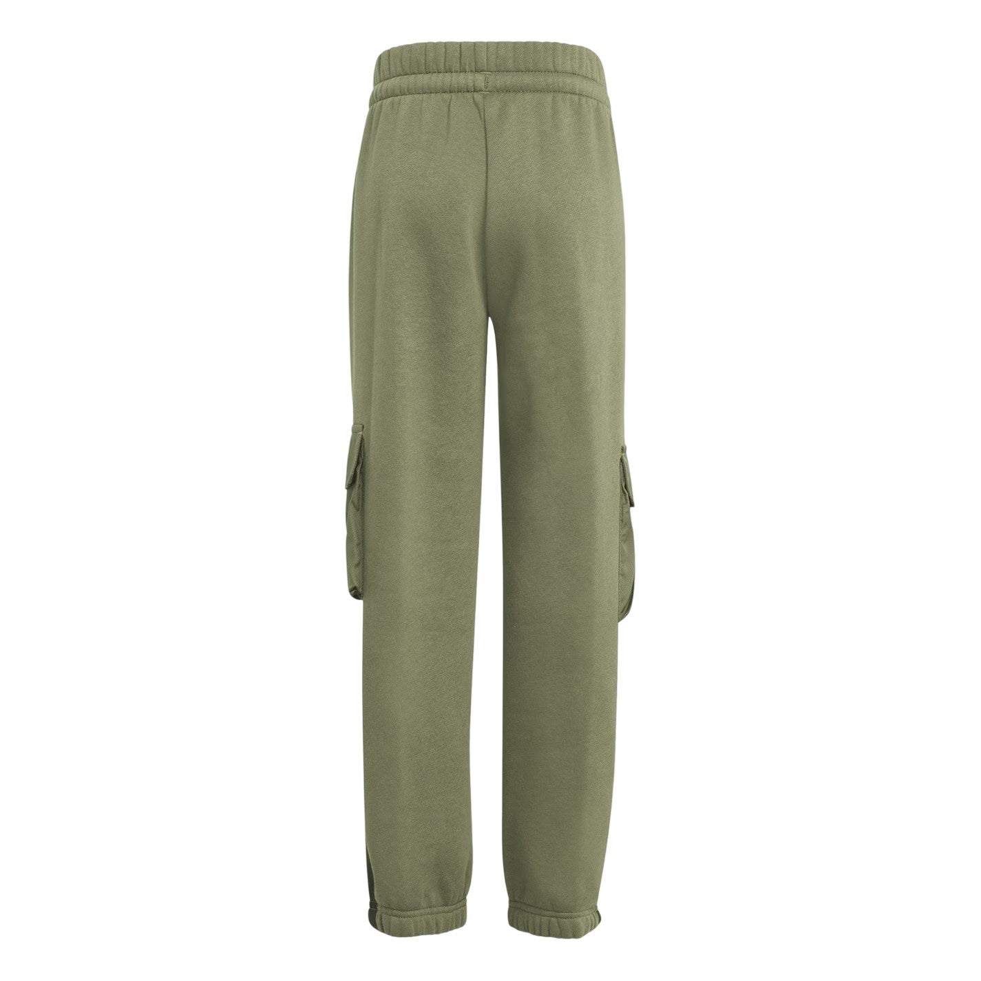 Khaki - Back - Adidas Childrens-Kids Utility Straight Cargo Trousers