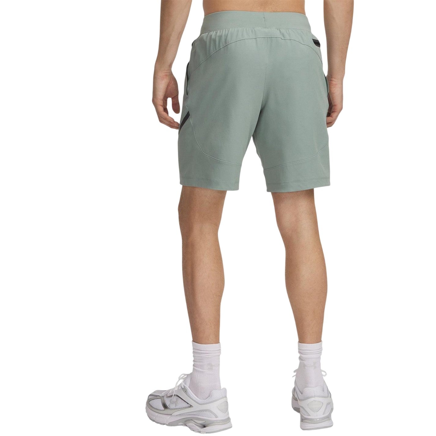 Green - Back - Under Armour Mens Unstoppable Shorts
