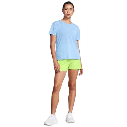 Green - Pack Shot - Under Armour Womens-Ladies Trail Walking Shorts