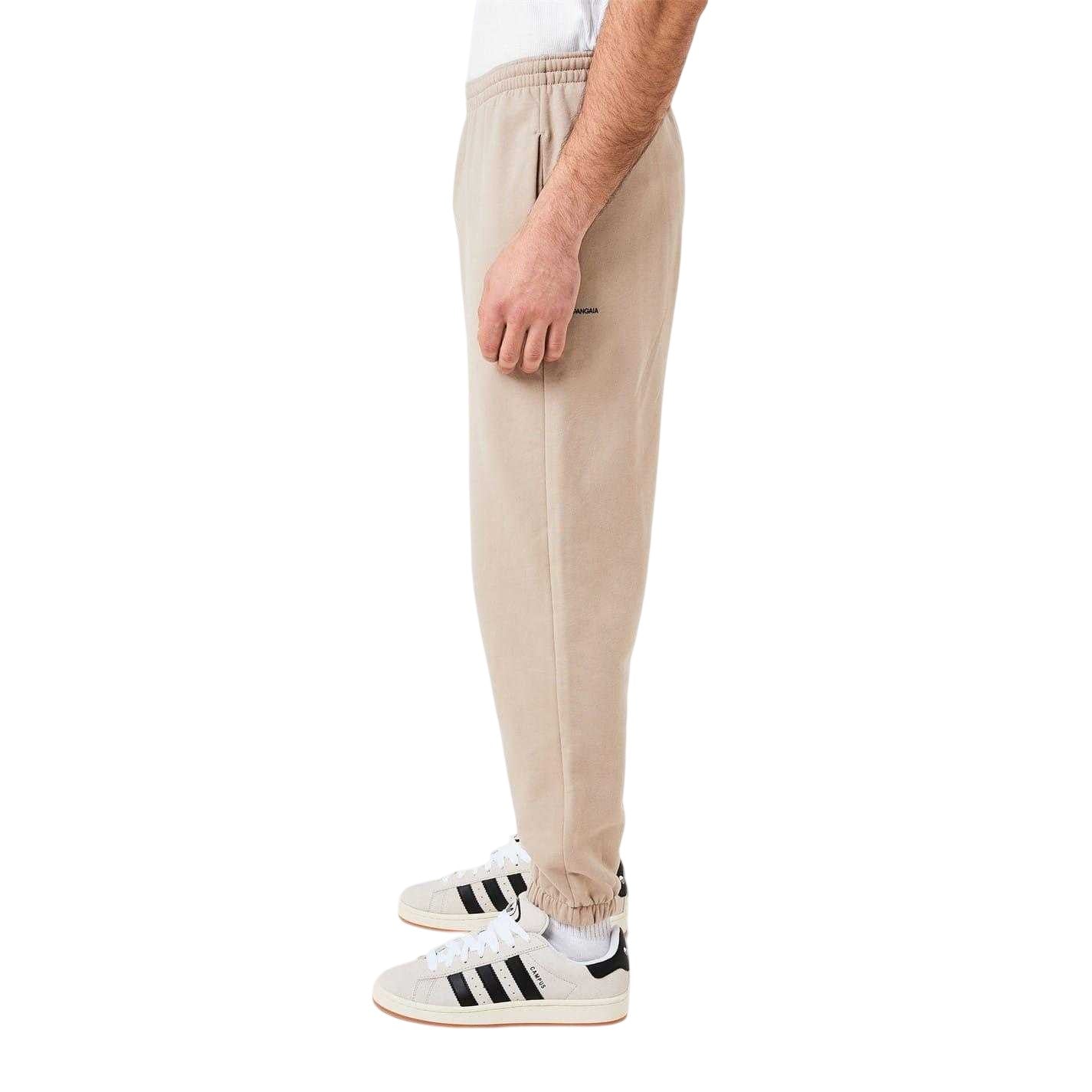Stone Grey - Side - Pangaia Mens 365 Tracksuit Bottoms