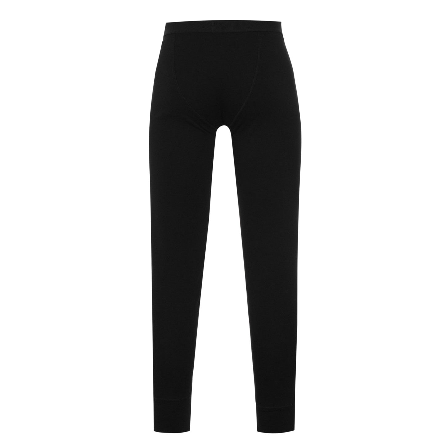 Black - Back - Tom Ford Mens Cotton Blend Long Johns