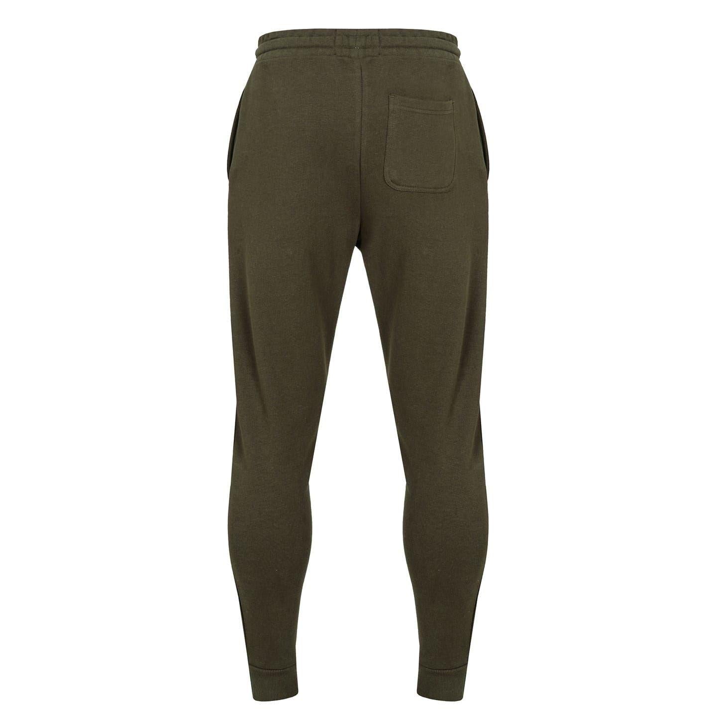 Olive - Back - Lyle & Scott Mens Cuffed Skinny Sweatpants