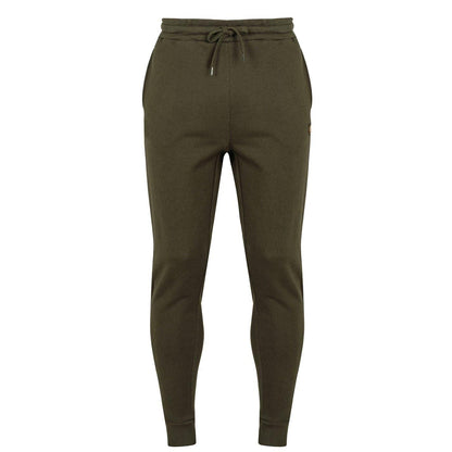 Olive - Front - Lyle & Scott Mens Cuffed Skinny Sweatpants