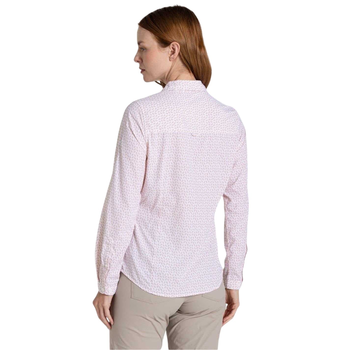 Corsage Pink - Back - Craghoppers Womens-Ladies Gisele Regular Shirt