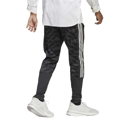 Carbon - Back - Adidas Mens Trio Tracksuit Bottoms