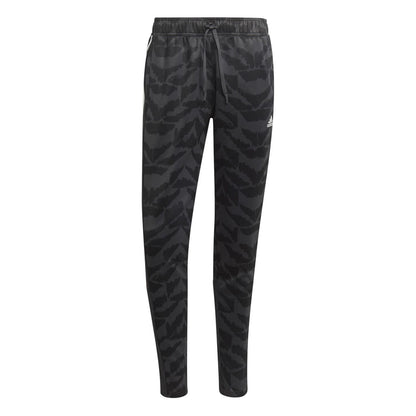 Carbon - Front - Adidas Mens Trio Tracksuit Bottoms