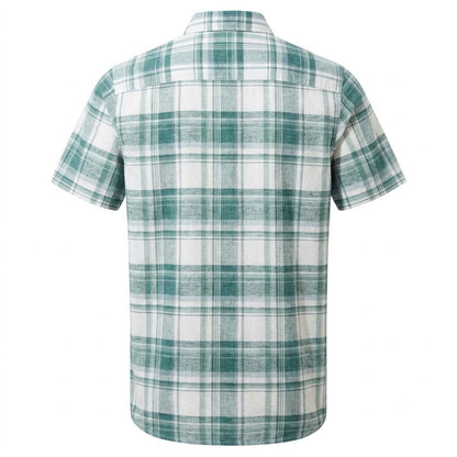 Teal Blue - Back - Craghoppers Mens Hila Point Collar Regular Shirt